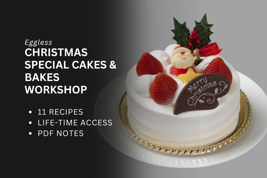 Eggless Christmas Cakes & Bakes Workshop